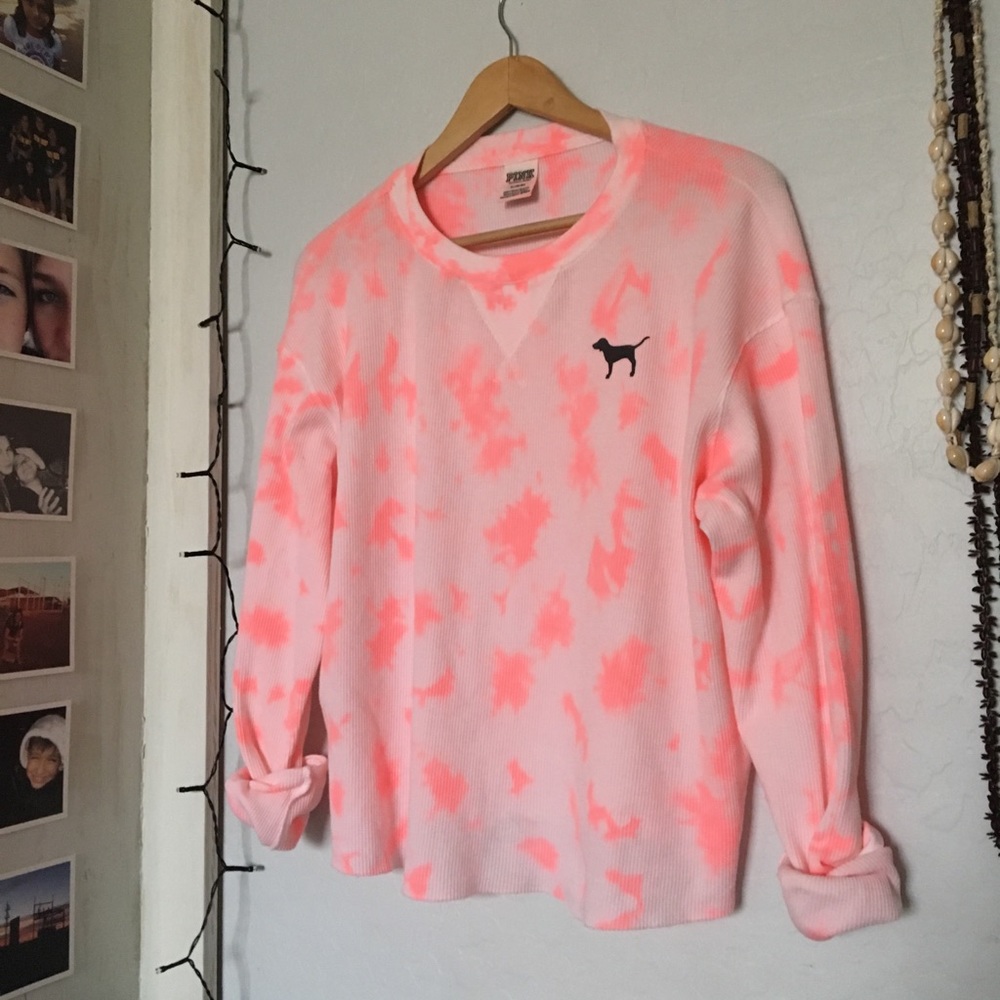 PINK Tie-dye thermal